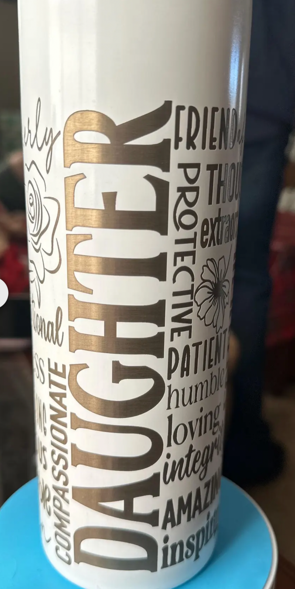 Daughter Inspirational Tumbler
